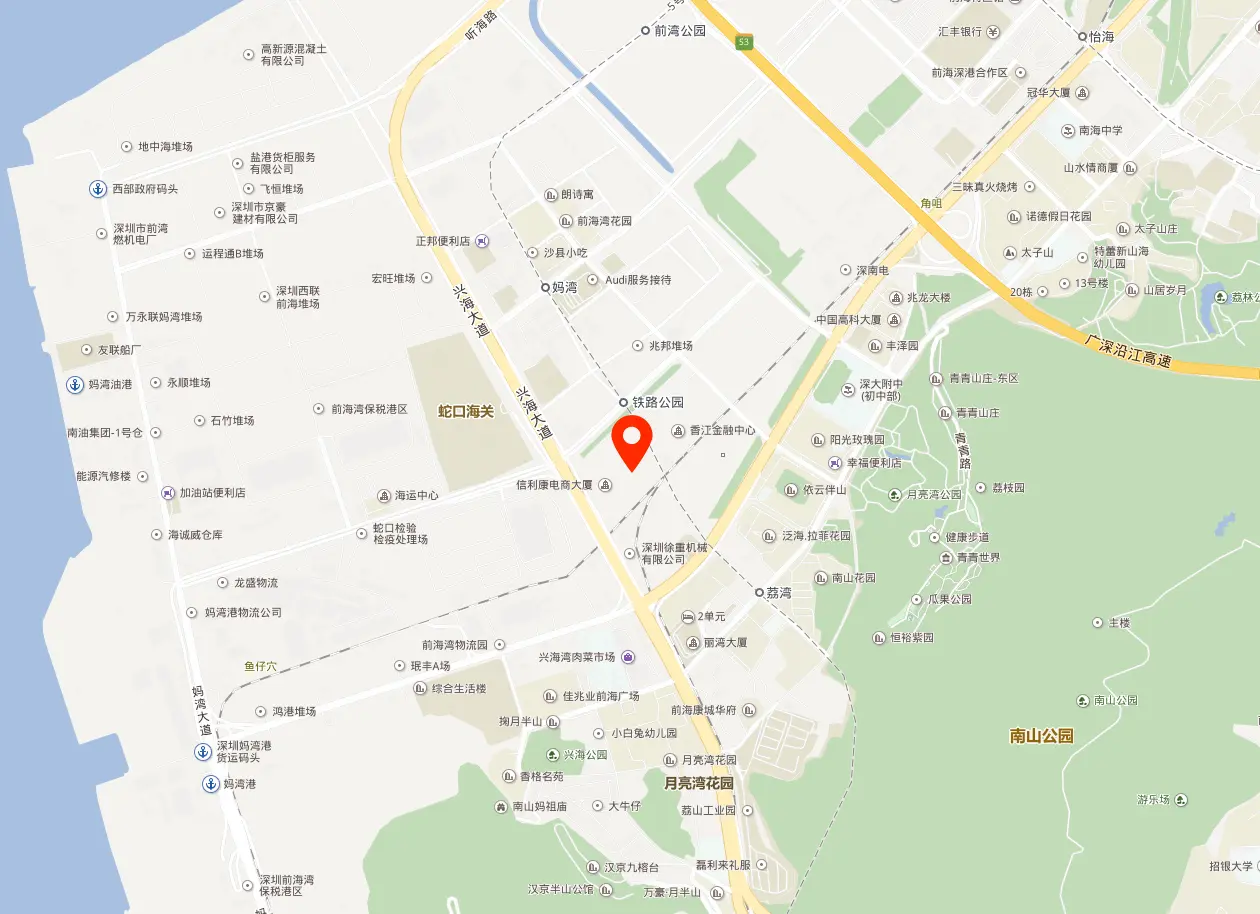 前海世贸大厦地图位置